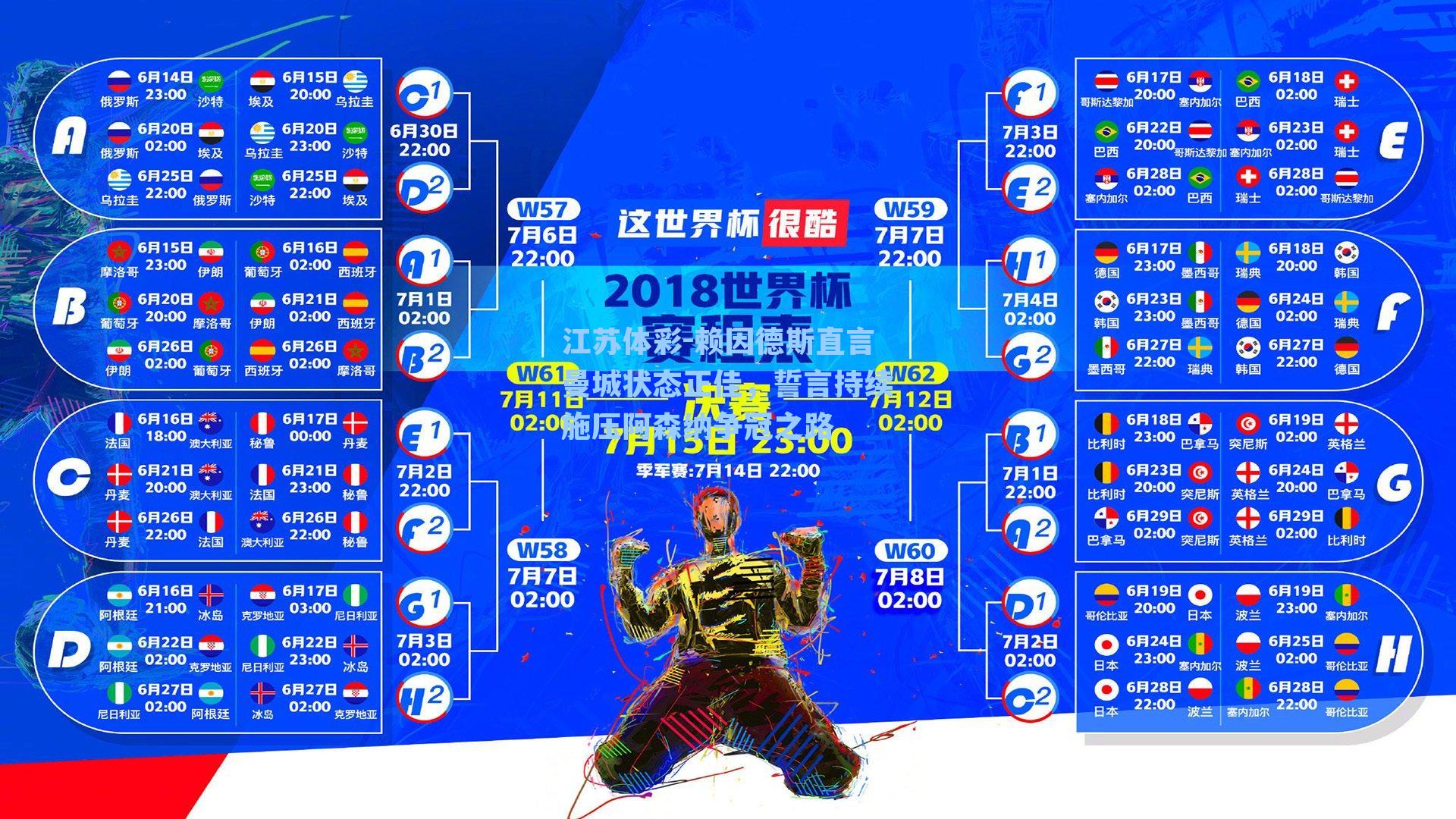 赖因德斯直言曼城状态正佳,誓言持续施压阿森纳争冠之路